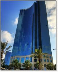 A LOUER PLATEAU DE BUREAU DIVISIBLE - PRESTIGIEUSE TOUR RUBINSTEIN - MENAHEM BEGIN - TEL AVIV *