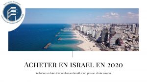 Acheter en israel en 2020